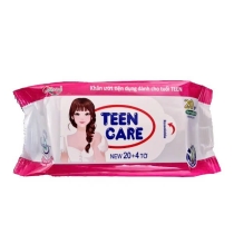 Khăn Ướt Teen Care 20+4 Tờ