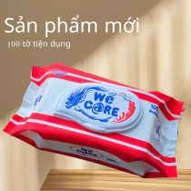 Khăn Ướt Gia Đình We Care 100 Tờ