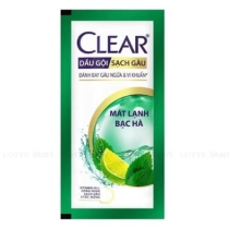 Dầu Gội Clear Bạc Hà Gói 6g