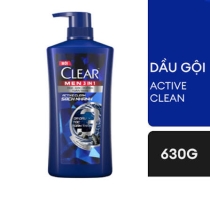 Dầu gội Clear Men Chai 630g