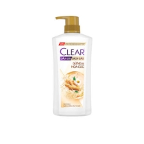 Dầu Gội Clear Gừng & Hoa Cúc 630g