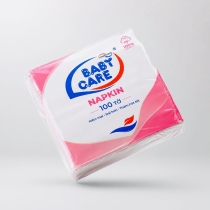 Giấy Ăn Vuông Napkin Tissue Baby Care 100 Tờ