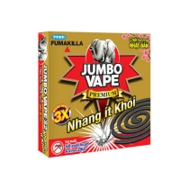 Nhang Muỗi Jumbo Vape  Ít Khói 10 Khoanh