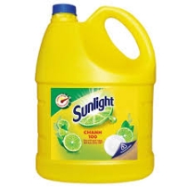 Nước Rửa Chén  Sunlight Chanh Can 3.6Kg(3.4L)