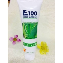 Sữa Rửa Mặt E100 Nha Đam 100ml