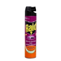 Xịt Côn Trùng Raid Hương Cam Chanh 660ml